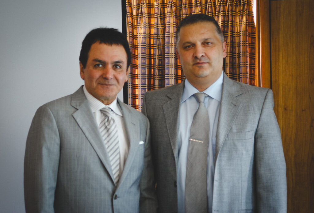 Firouz Naderi & Tony Zohari at BIBA London 2013