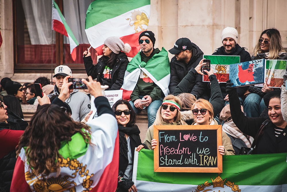Iranian opposition rally