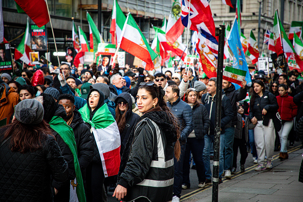 Iranian opposition rally London