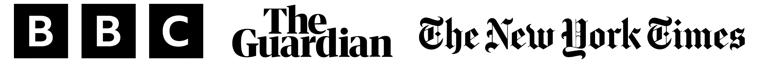 Logos of featured In Media